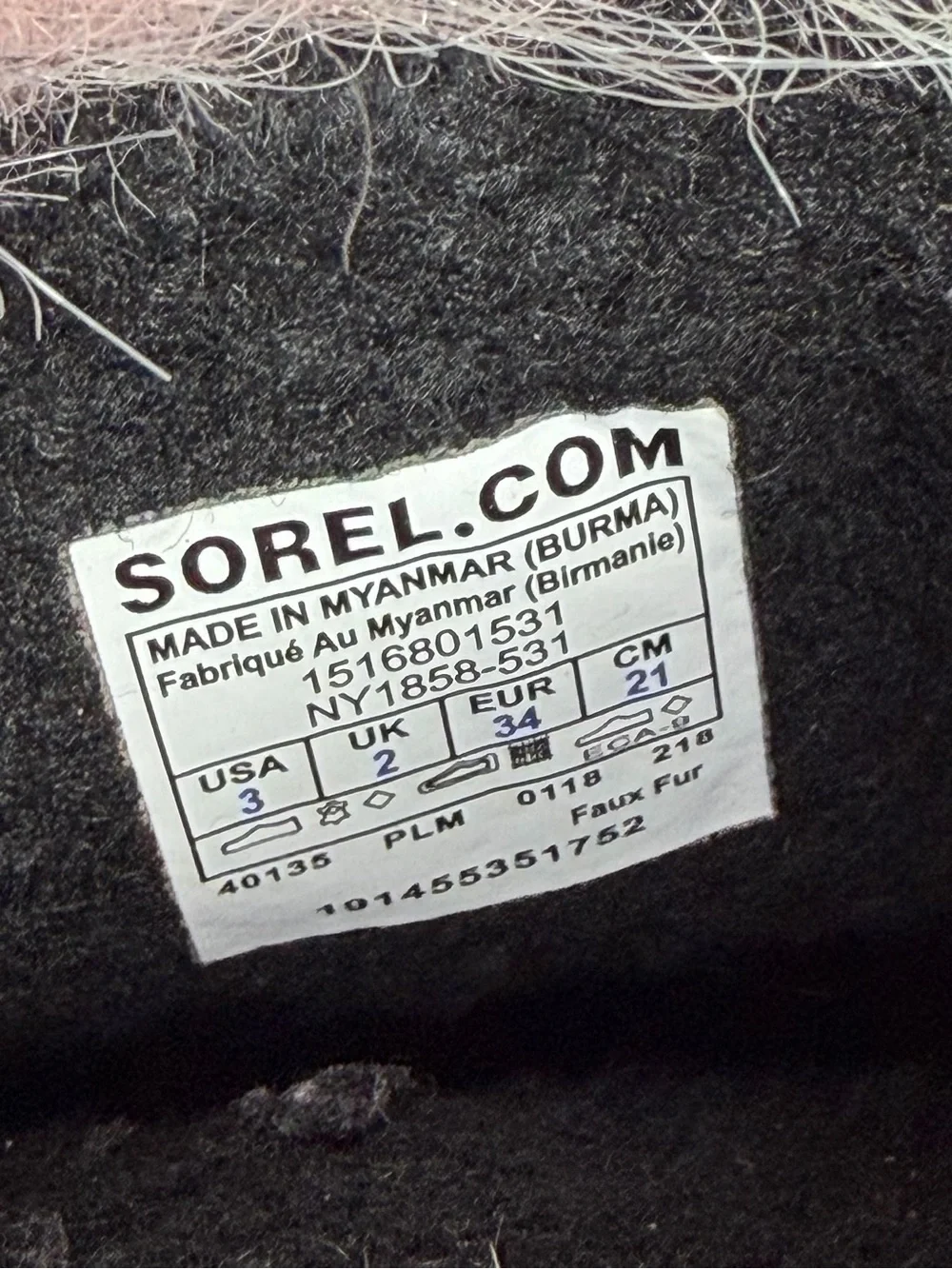 SOREL / pink purple Joan of Arctic lace up winter snow boots / 3